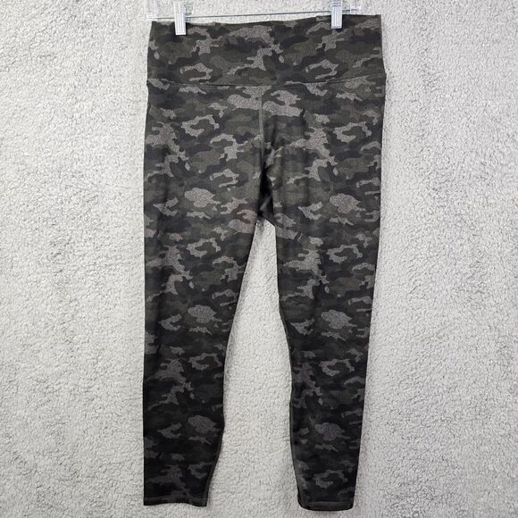Fabletics Women's Camo Powerhold Athletic Leggings Size Medium - Picture 1 of 11